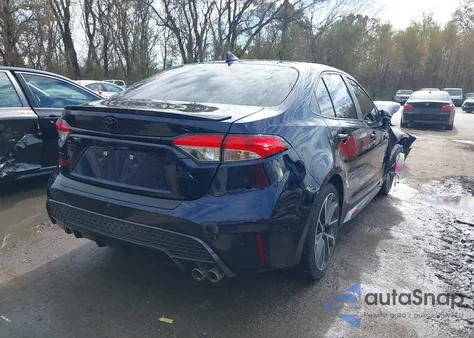 2021 Toyota Corolla Se from USA, damaged, VIN 5YFP4MCE1MP094886